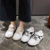 2025 spring white shoes new Korean version ins female students platform heightening sports board shoes casual street shot P711
