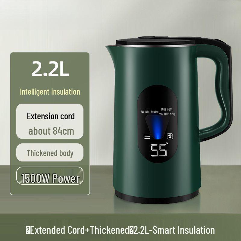 German Electric Kettle: Large Capacity, Durable Thermos, Automatic Power-Off, Constant Temperature Function
