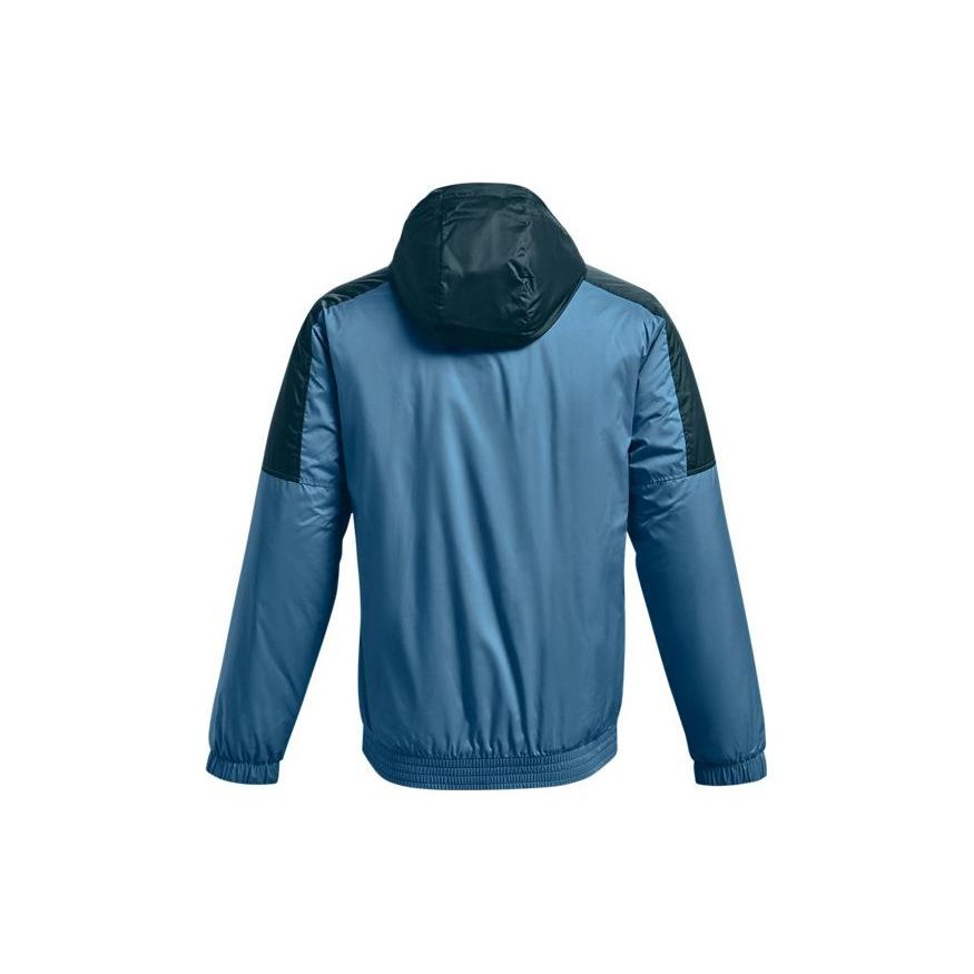 Under Armour Sportovní mikina s kapucí Insulate Training Pánské bundy Modrá 1355849-422