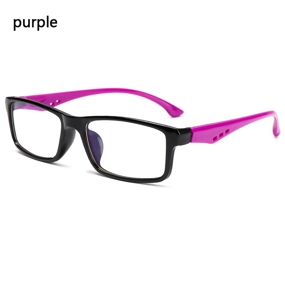 Women Men Portable Square Ultra Light Frame Anti-Blue Light Glasses Eye Protection Eyeglasses