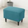 Solid Color Sloping King Back Chair Covers Elastic Polar Fleece Wing Chairs Cover with Seat Cushion Cover Furniture Protector