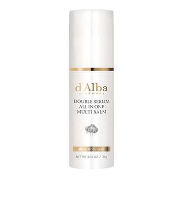 d’Alba Double Serum All-in-One Multi Balm 10g – Vegan Glow & Nourishing Care