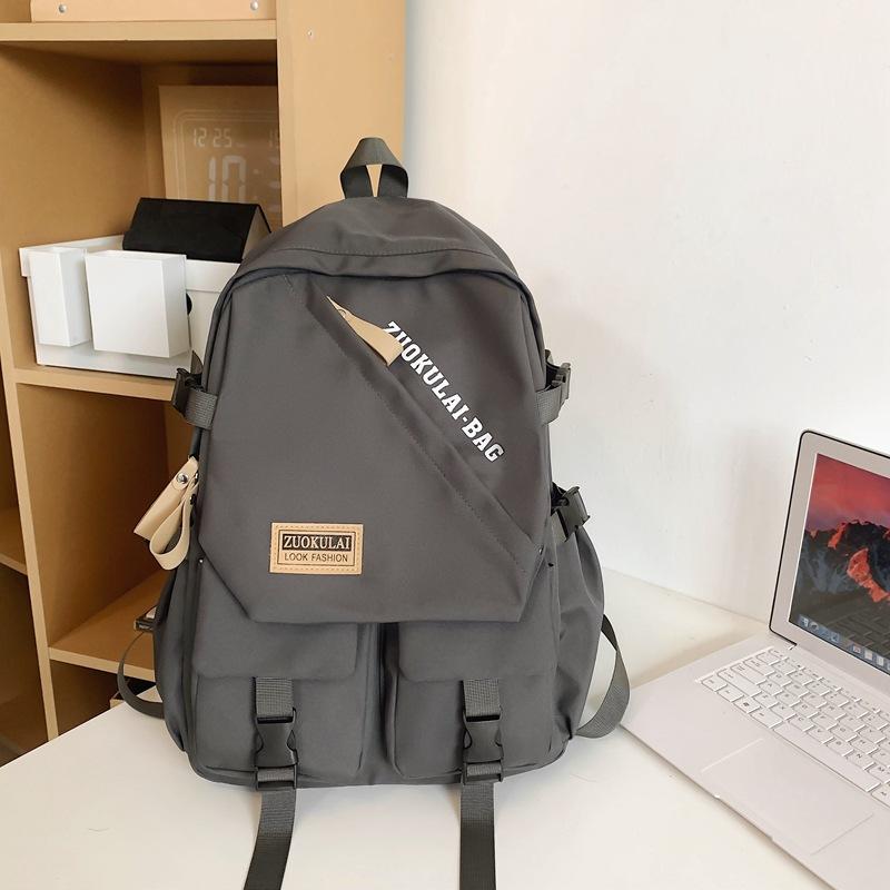 Boys' High value Schoolbags  High School Students' Juvenile Backpacks  and Women's Large Capacity Joker Junior High School Students' Backpacks.