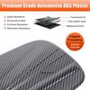 ABS Carbon Fiber Car Fuel Gas Tank Cover Trim For Toyota Highlander XU70 -24