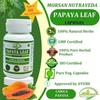 Morsan Nutraveda Papaya Leaf (Carica Papaya) Extract Capsule | 60 x 500 mg Veg Capsules | Enhances Immune Function| Natural Herbal Formula