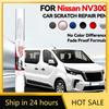 Auto Spezieller Auto-Lack-Ausbesserungsstift Für Nissan NV300 Lackreparaturstift Ausbesserer Kratzerentferner DIY Autozubehör Schwarz Weiß