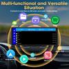 10.26" Android 13 Mirror Video Player Wireless Carplay Android Auto 8 Core GPS Navigation Rearview Car With Camera AUX Bluetooh