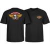 Pánské dámské bavlněné tričko s krátkým rukávem Powell Peralta Winged Ripper Graphic Print Značka Retro Streetwear Hip Hop Harajuku Móda Léto Nové Tričko