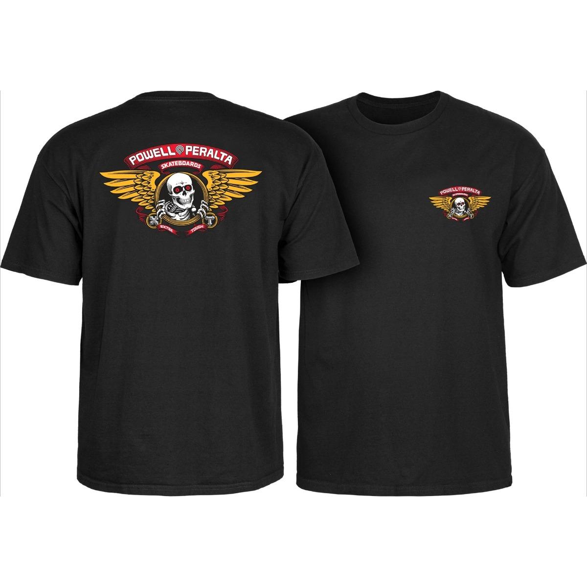 

Горячая футболка с графическим принтом Powell Peralta Winged Ripper Мужская Женская Хлопок Короткий рукав Бренд Ретро Уличная мода Хип-хоп Харадзюку Мода Лето Новая футболка 4XL