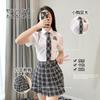 Sexy Underwear, Uniform Temptation, Student Clothing, Plaid Tie, Split Pure Japanese and Korean Campus Uniforms, Role-playing