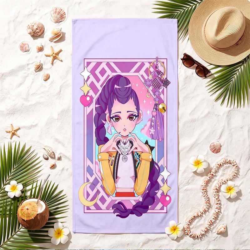 rumi Soft Beach Towel Stylish Beach Pool Towel for Summer Seaside Vacation Travel