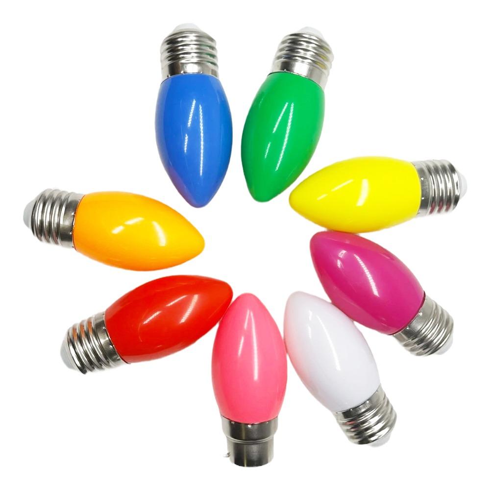 SMD Blubs AC 220V LED Colorful Bulb Pilot Lamp Festive Decoration Lights Home Christmas Lamps