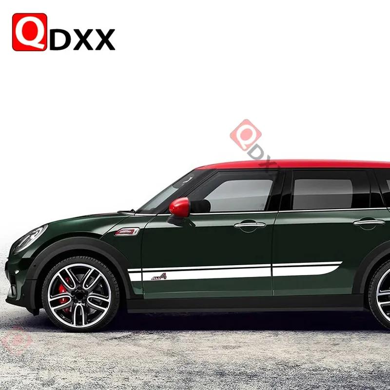Auto Styling Seitenleisten Streifen Aufkleber Haube Motorhaube Kofferraum Heck Vinyl Aufkleber Set Für Mini Clubman JCW F54 Zubehör (mit All4)