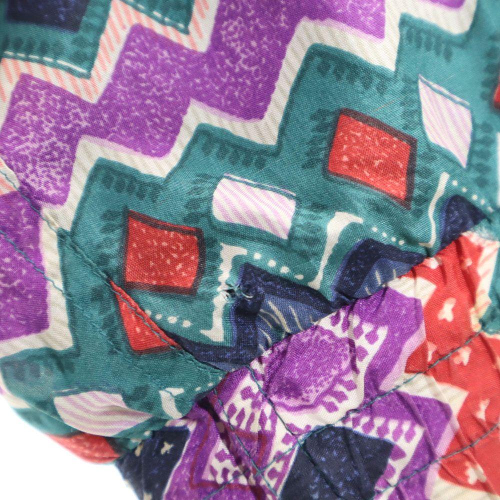 malcolm flowers 90s Silk Old Blouson L Green and others Women Used