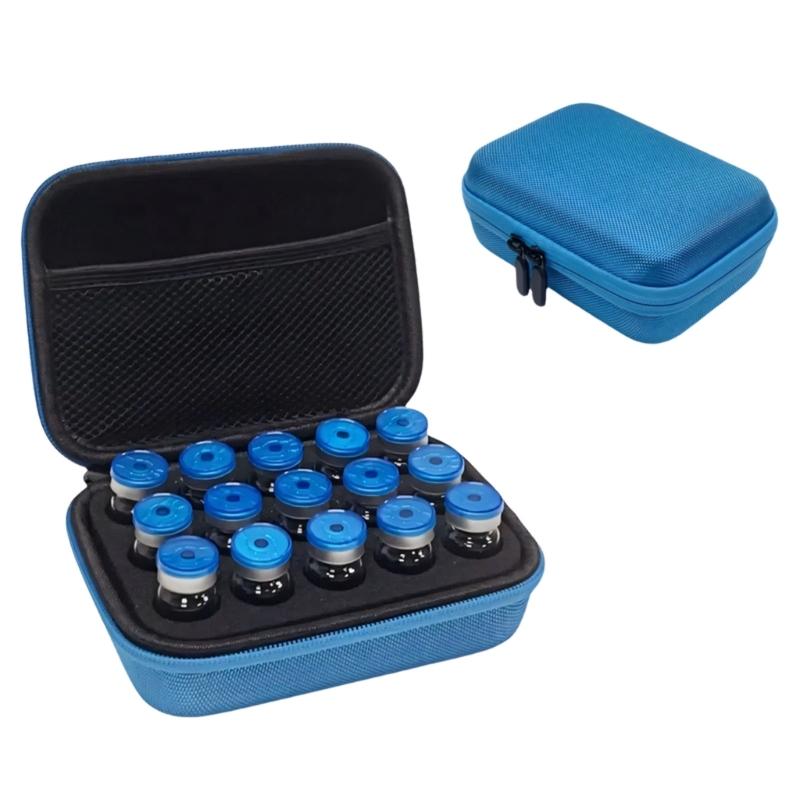 Portable 10mL Insulin Vial Carry Case In PEVA, Storage Box for Household Use, Travel Carry and Everyday Access