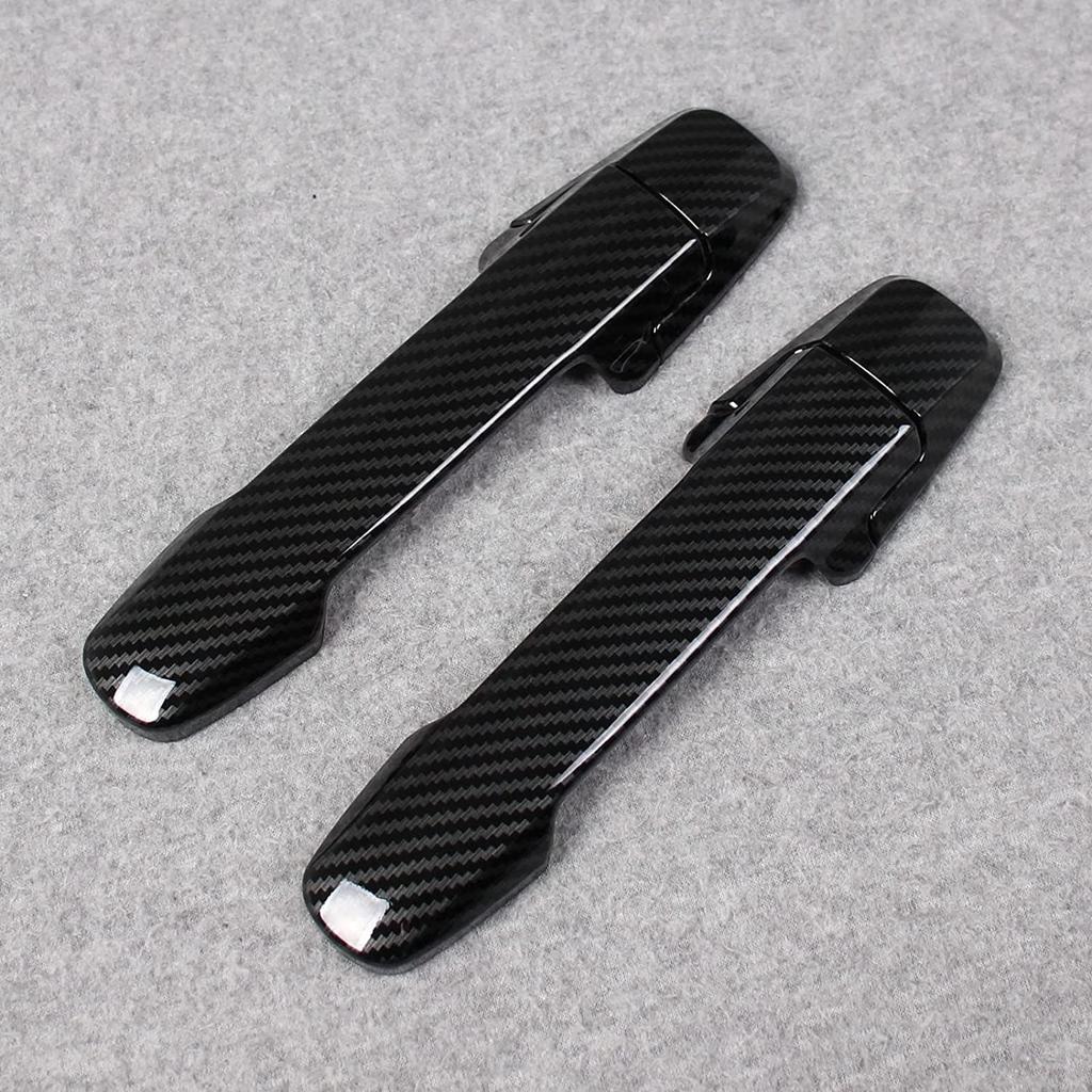 Outer Door Handle Cover for Suzuki New Hustler Generation 2020 and Aftermarket Fiber [CDC] (2nd MS52S/MR92S Models, Later), Protective, Anti-Scratch,