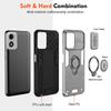 Moto E14 Slide Camera Lens Protector Armor Case For Motorola Moto E14 Magnetic Car Holder Phone Cover Coque MOTO E14 Phone Cases