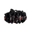 Floral Printed Scrim Bubble Hair Clip For Women Soft Breathable Fabric Elegant Updos Styling Accessory