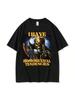 Ich Habe Tendenzen Lustig Hartes Skelett Meme T-Shirt Wo'unisex Mode Harajuku Cool Vintage T-Shirt Wo'unisex Freizeit-T-Shirt
