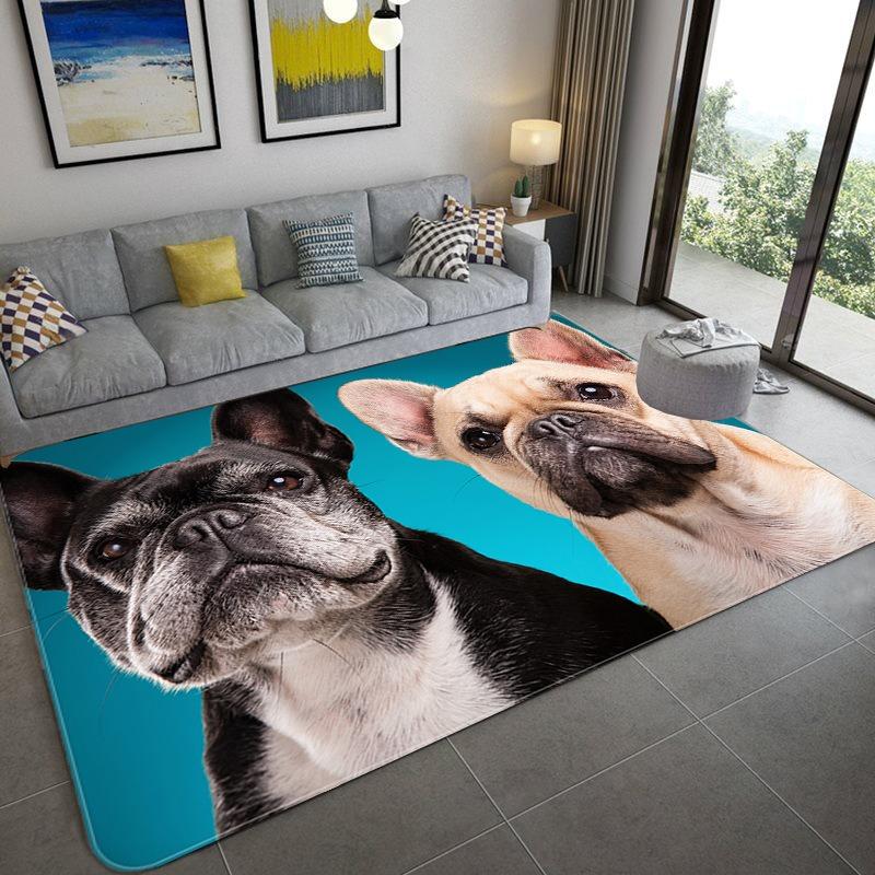 Vision Cat Carpet Dog Mat Boys' and Children's Room Decorative Carpet Sofa Area Coffee Tables Non-slip Soft Mat Bedroom
