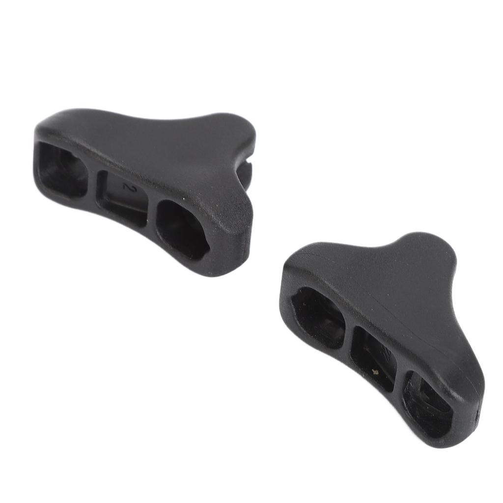 50Pcs Ultralight Guyline Tensioners Tent Guyline Cord Rope Adjuster Tent Awning Cord Rope Fasteners for Outdoor Camping