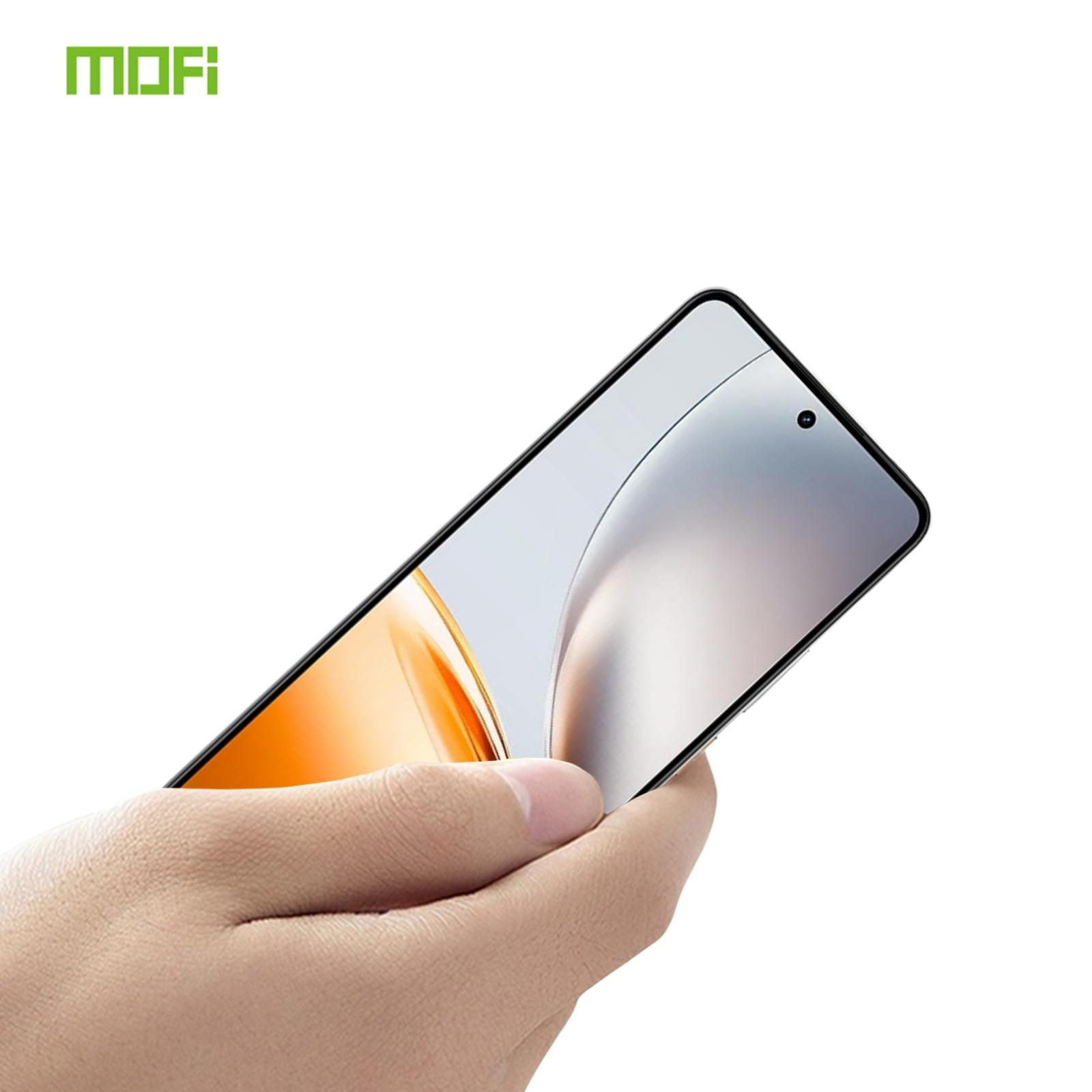 

For Realme Neo7x 5G Screen Protector MOFI 9H Full Glue Full Coverage High Aluminum-Silicon Glass Film Black