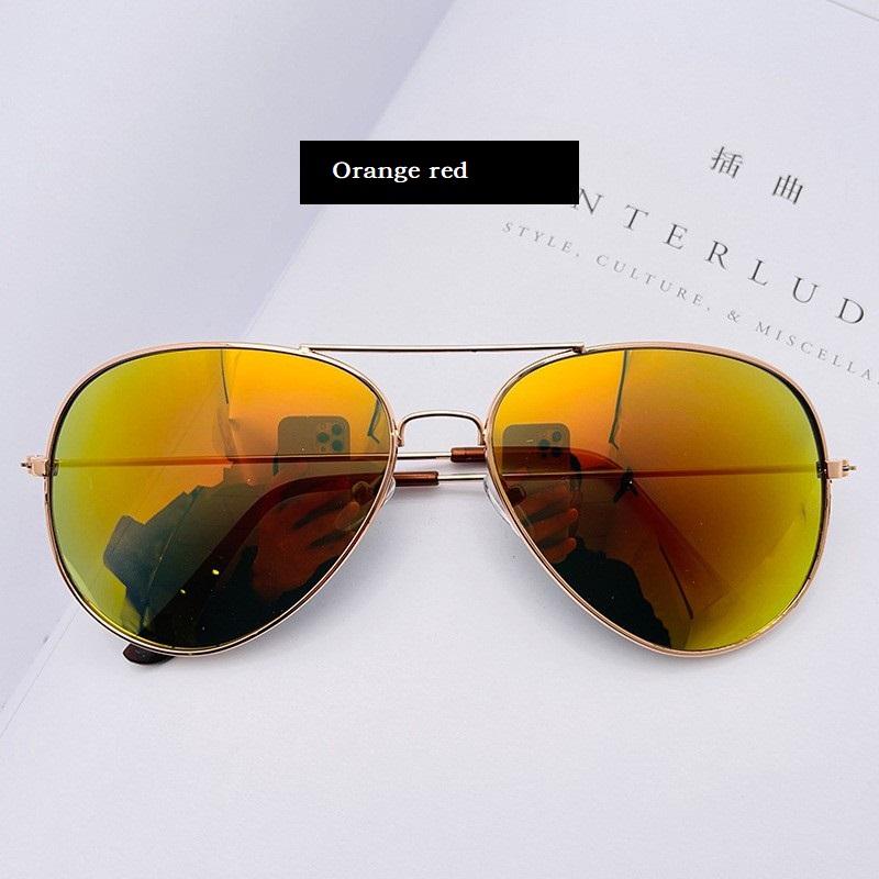 Pilot Aviation Sunglasses Men Retro Classic Silver Metal Frame Shades for Women Men UV Protection