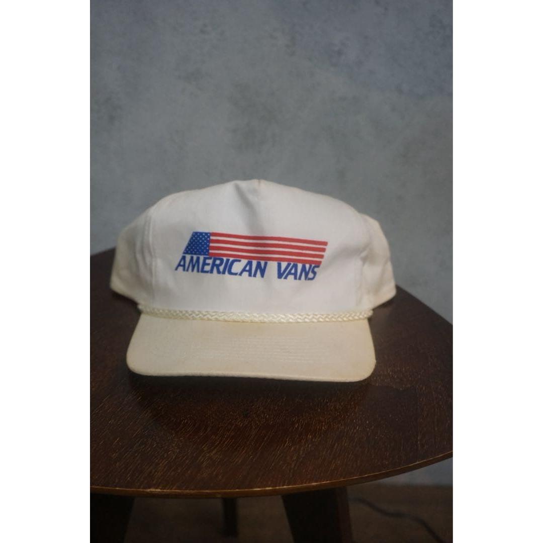 Used AMERICAN VANS work cap white