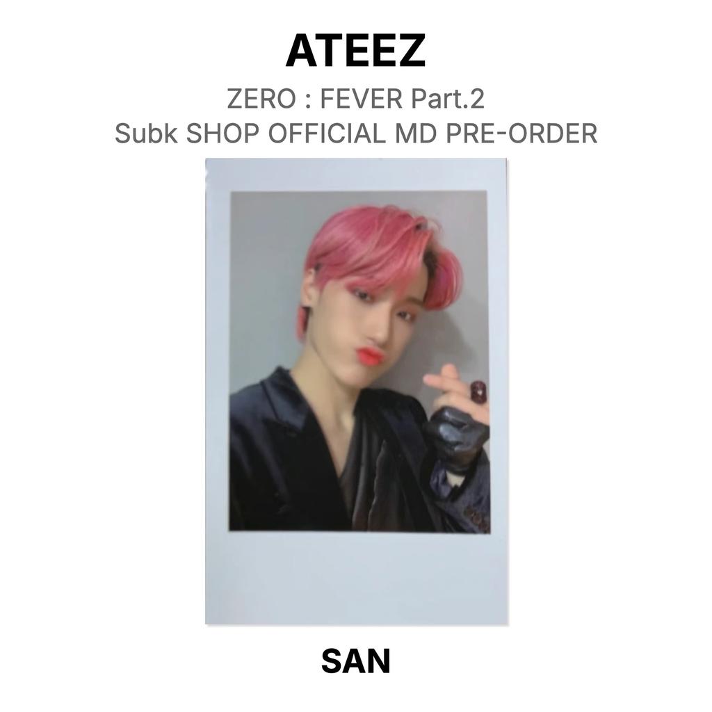 ATEEZ NULL : FEVER Teil 2 Subk SHOP OFFIZIELL MD VORBESTELLUNG Offizielle Fotokarte