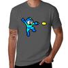 Blue Bomber Tshirt Lightweight Casual Summer Tshirt