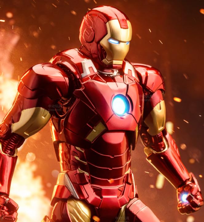 Zhongdong ZDTOYS Iron Man Series MK9 Movable Action Figure "AC] 1/10