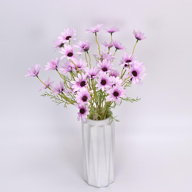 Artificial Daisy Flowers Home Decor Accessories Fake Flowers Living Room Party Wedding Decoration Ouquet Mothers Day Gift