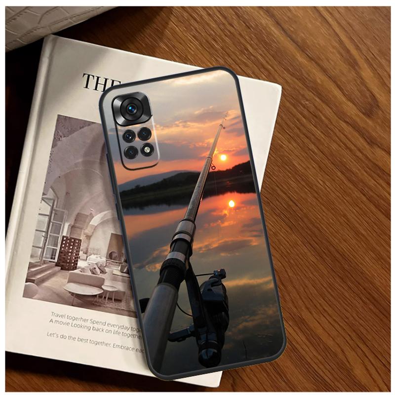 Fishing Tackle Case For Xiaomi Redmi Note 13 14 9 10 11 12 15 Pro Plus Cover For Redmi 15 C 14C 10C 12C 13C