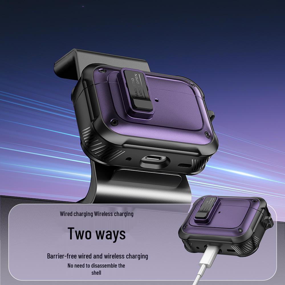 Apple AirPods Pro 2nd Gen & 4th Gen Protective Case - Bluetooth Compatible