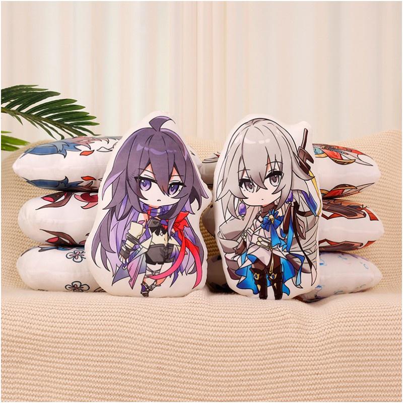 Honkai Star Rail Plush Dolls Throw Pillow Comfortable And Soft Fabric Perfect Gift For Game Fans