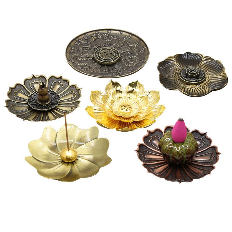 Dual-Use Japanese Ceramic Incense Burner: Club Incense Holder & Backflow Tower Tray