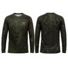 2026 New Outdoor Hunting Long Sleeve T-shirt Camo Compound Bow Graphic Camping Hiking Tops Lightweight Quick Dry Tees Men's Gift