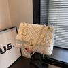 Large-capacity Diamond Bag, New Chain Bag, High-end Sense of Foreign Style, Versatile Single Shoulder Messenger Tote Bag