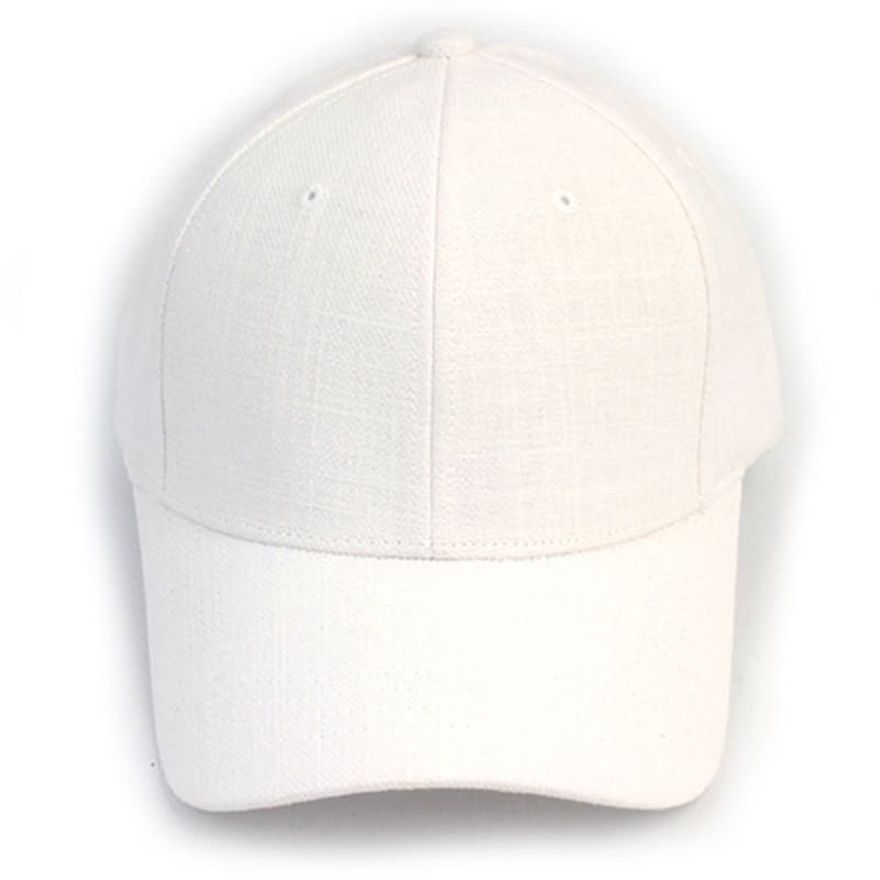 Universal Chemistry Linen Muji White Ballcap Linen Hat