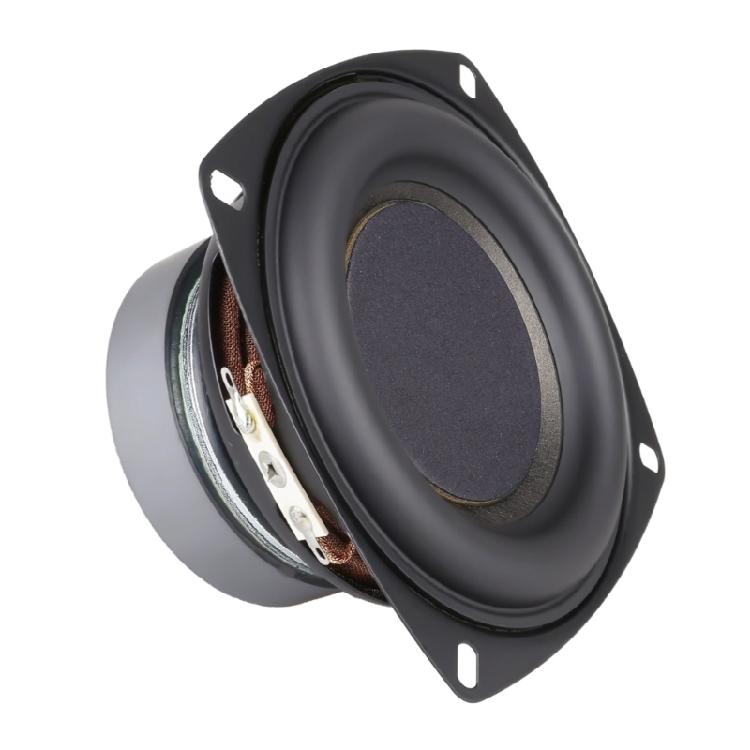 Professional 4In Full Ranges Speakers 30W4Ohm Neodymium Magnets Driver With Durability Rubber Edges Enhances Sensitivity