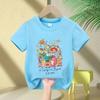 Toy Story Printed T-shirt Boys and Girls Printed Children's T-shirt Cartoon Tops