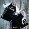 Mens Short Sleeve Wrestling Sport T-Shirt Shorts Set Athletic Training Outfit Lightweight Casual Gym Wear