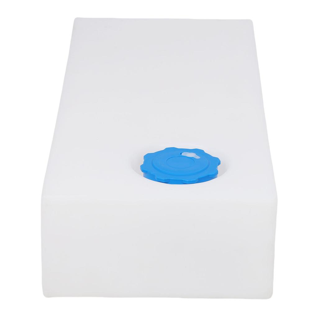 8.5 Gallon RV Fresh Water Tank Square 29.33x13.11x6.50in Food Grade PE Water Storage Container for Trailer Boat Yacht