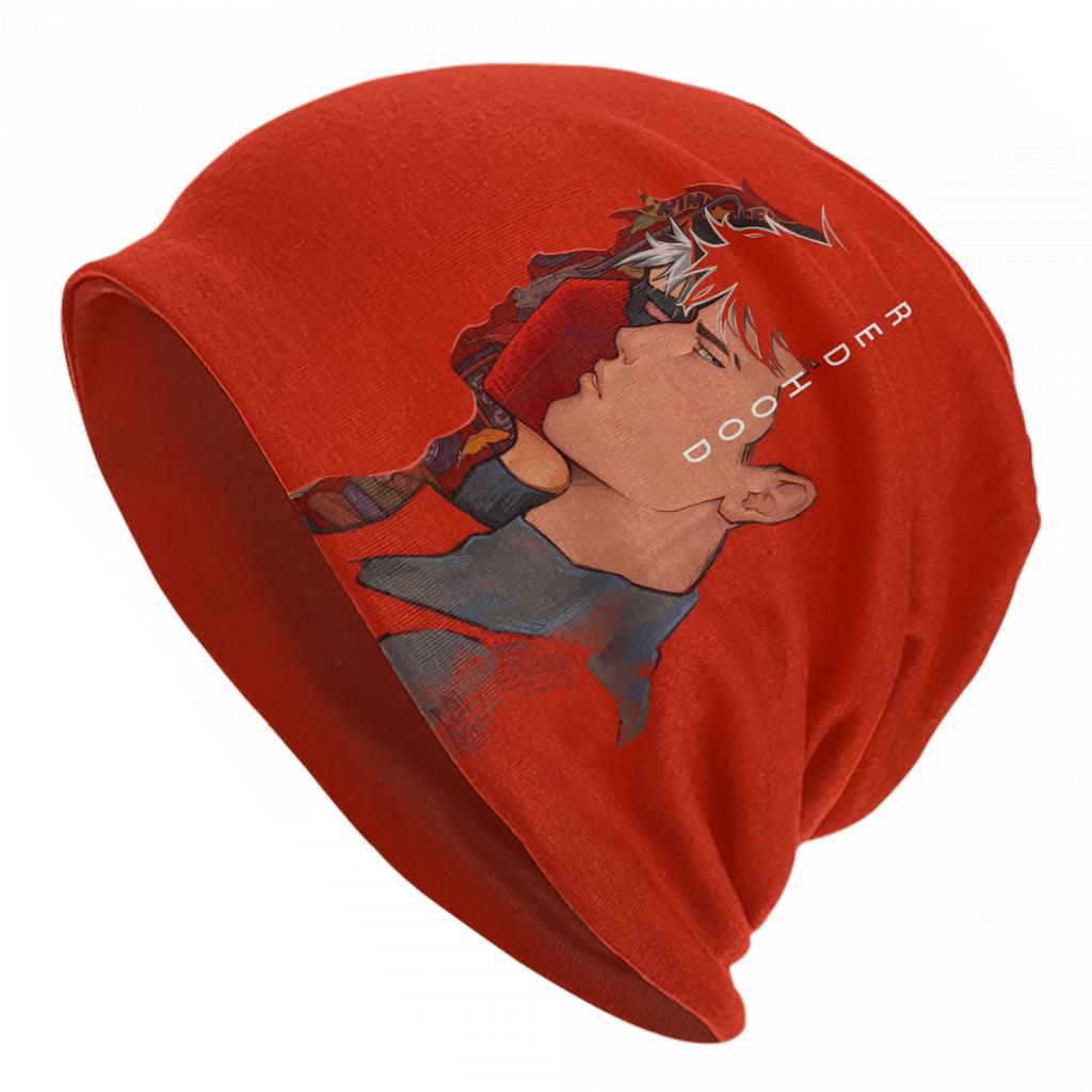 Lucky Me Lizzies Cartoon McGuires Skullies Beanies Hat Hilary Duff Tour Vintage Unisex Street Cap Warm Dualuse Bonnet Hat
