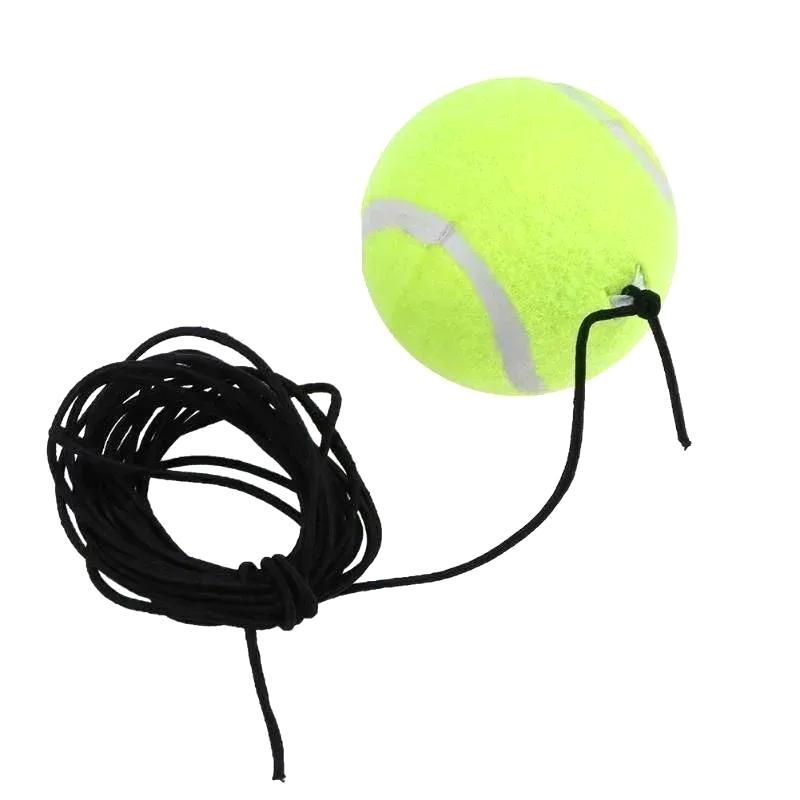 Bærbar Solo Tennis Trener Rebound Tennisball med Snor Selvtennis Øvelsesverktøy for Voksne Barn Nybegynnere