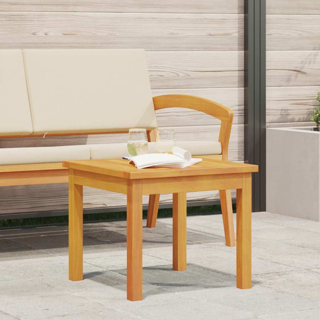 Side Table Oil Finished Natural Solid Acacia Wood