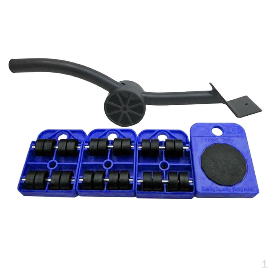 

Комплект сверхмощного подъемного ролика для мебели синий