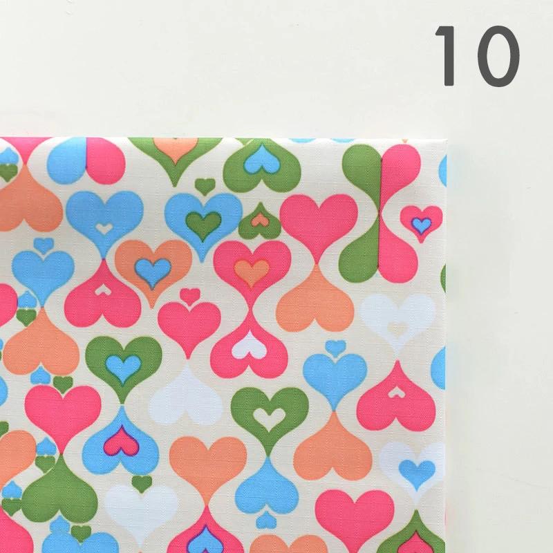 Waterproof 210D Oxford Cloth Fabric Cartoon Pattern Rain-proof Oil-proof Oxford Fabric For DIY Plastic Table Cloth Raincoat Bag