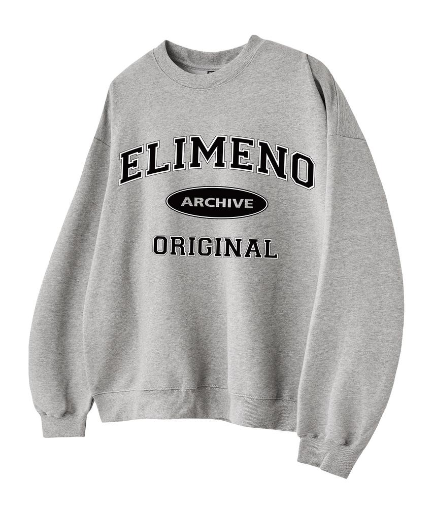 ELIMENO El Original Oversized Sweatshirt Gray