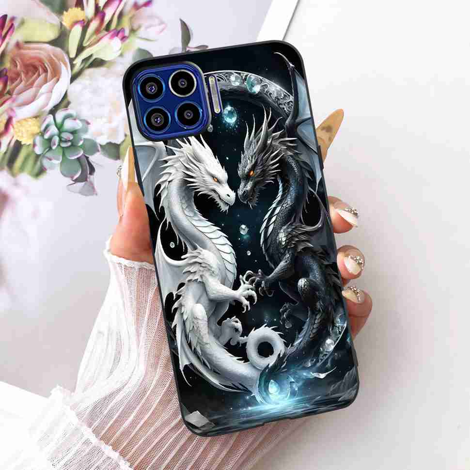 Für Motorola One 5G 6,7" Hülle Neueste Beliebte Drucke Silikon TPU Schwarze Abdeckung Für Motorola One MOTO ONE 5G Handyhüllen Bumper